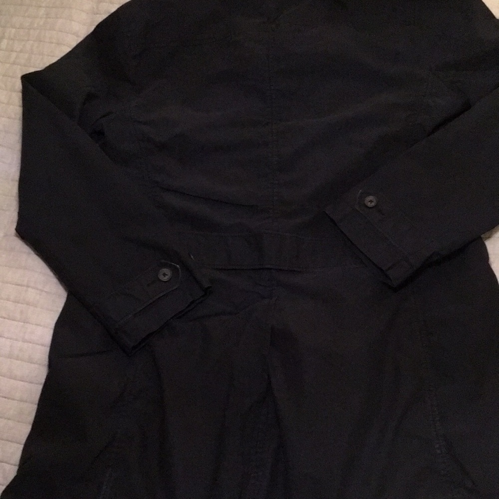 United Colors of Benetton BlackUtility Trench Coat - Picture 8 of 10